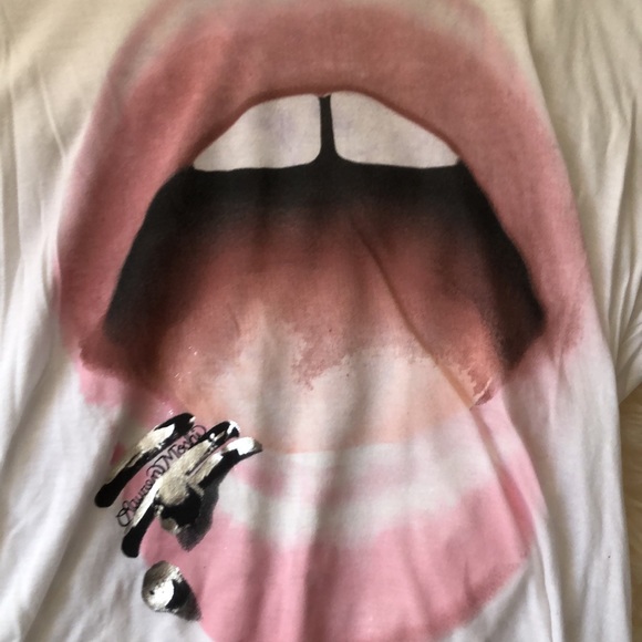 Lauren Moshi 3/4 top - Picture 2 of 9